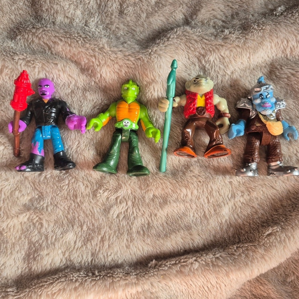 Fisher-Price Imaginext Action Figure Lot of 4 Fantasy Villains Monsters Heroes